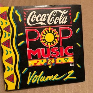 VTG Coca-Cola Promotional CD Pop Music Volume 2